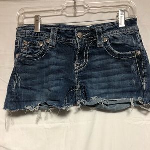 Miss me cut offs size 26